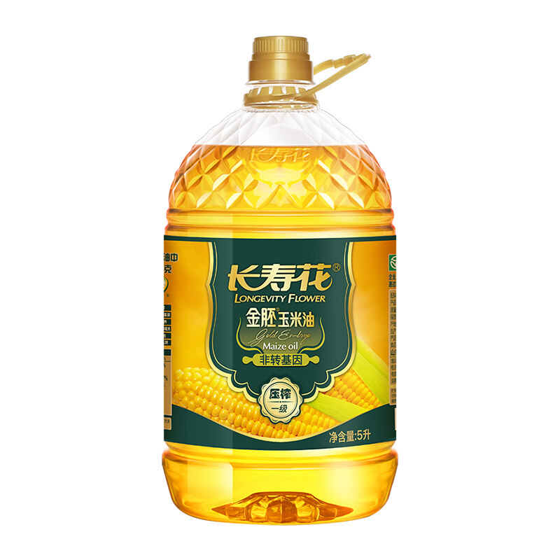 长寿花金胚玉米油 5L