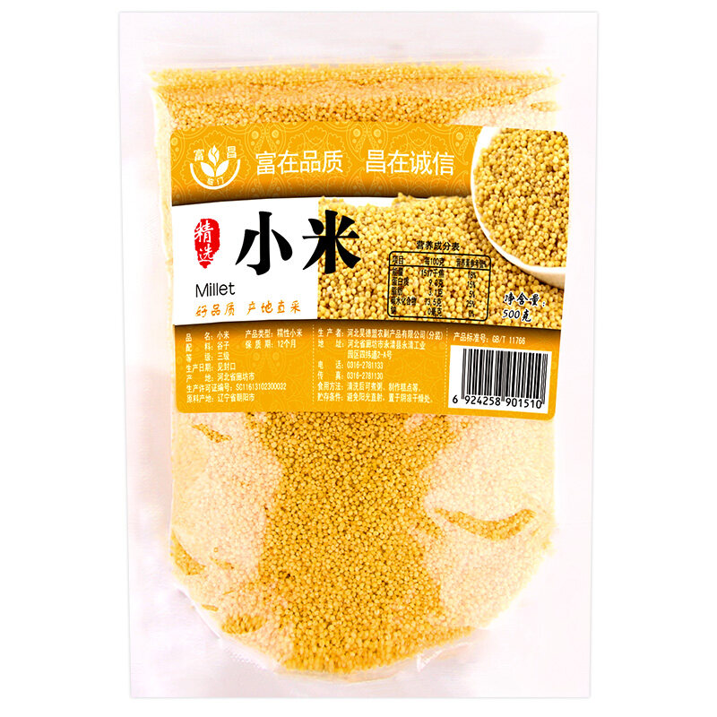 富昌小米500g