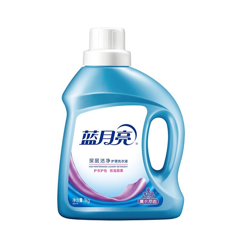 蓝月亮 薰衣草深层洁净1kg瓶装+1kg*2袋装